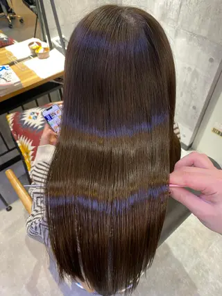 ロング カラー 【縮毛矯正特化】 kyokaのヘアスタイル