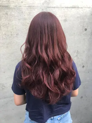 ロング カラー 韓国ヘア🤍髪質改善 🇰🇷AKANEのヘアスタイル