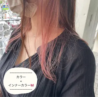 セミロング カラー 艶髪/巻ける縮毛矯正 /髪質改善naoのヘアスタイル