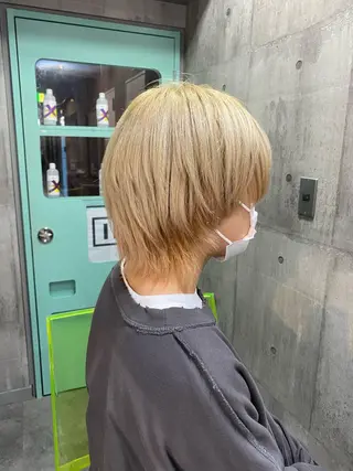 ショート カラー 艶髪サラサラカラー 🌈前原健吾のヘアスタイル