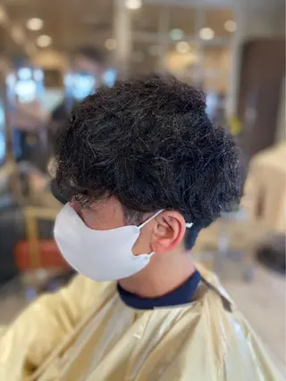 パーマ メンズ 🫧レイヤーお任せ ください🫧のヘアスタイル