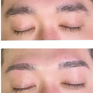 メンズ アイブロウ hair studio rehat所属・まつ毛🎀アイブロウ IZUのマツエク・マツパデザイン