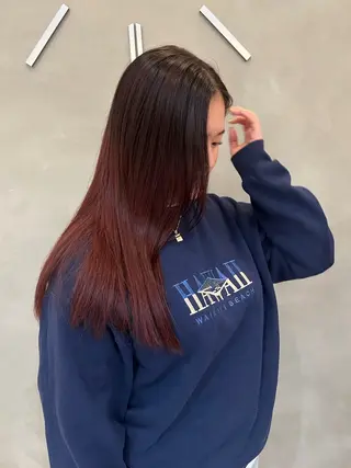 ロング カラー mashu Atoro所属・梅田美容室 / miyuの眉毛・アイブロウイメージ