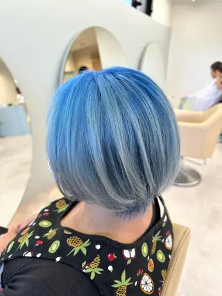 ショート 🫧ペール系カラー /デザイン秀喜🫧のヘアスタイル