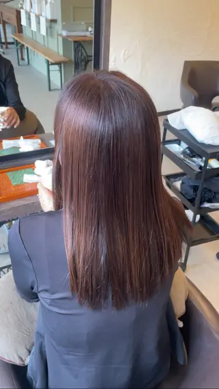 ロング 川村 瑠奈のヘアスタイル