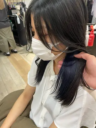 ロング 亀川蓮 Agu hairのヘアスタイル