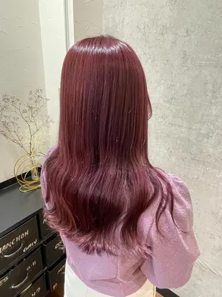 カラー 海野 黎茉のヘアスタイル