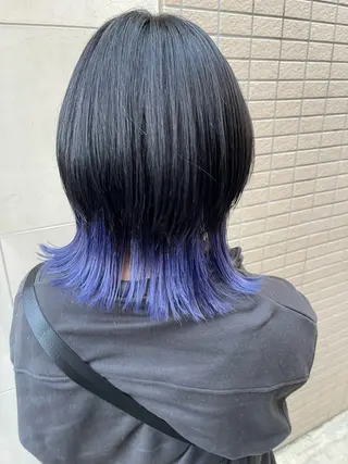 ミディアム 伊藤 一樹のヘアスタイル