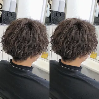 ミディアム メンズパーマ/縮毛 超特化/tomokiのヘアスタイル