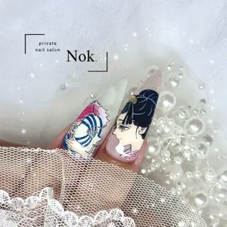ネイル 池袋痛ネイル Nok. 渡辺のネイルデザイン