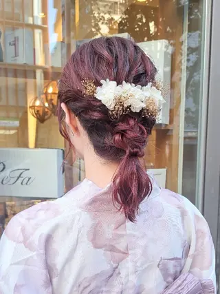 ヘアアレンジ 渋谷／ ＭＩＹＵのヘアスタイル