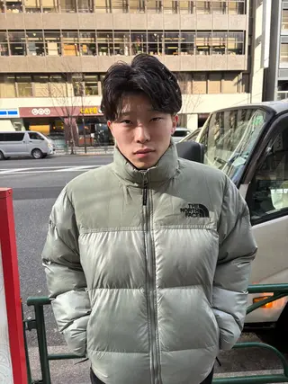 ショート パーマ メンズ charme所属・💈メンズ特化美容師 ✂︎伊藤大輝💈のヘアスタイル