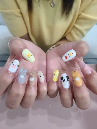 ネイル 18日（火）9時or 11時or15時空きのネイルデザイン