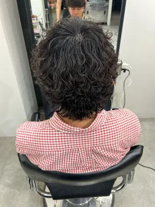パーマ メンズ fifth神宮前 HIN★T★のヘアスタイル