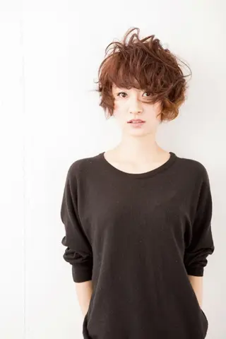 ショート SHINYA シンヤヘアーズのヘアスタイル