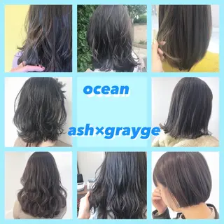 ロング カラー sano sayakaのヘアスタイル