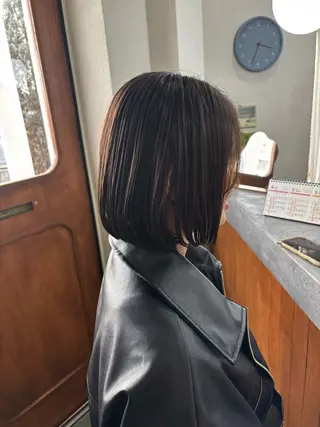 ショート nari ☺︎ ボブ/透明感カラーのヘアスタイル