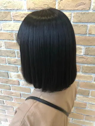 ミディアム カラー パーマ ヘアアレンジ ❣️倉敷❣️美髪 カラー能登一成のヘアスタイル