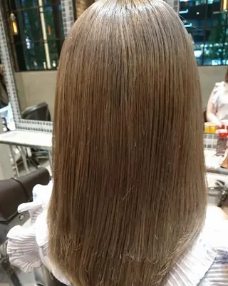 ミディアム カラー youres センター南所属・センター南 SEIJIのヘアスタイル