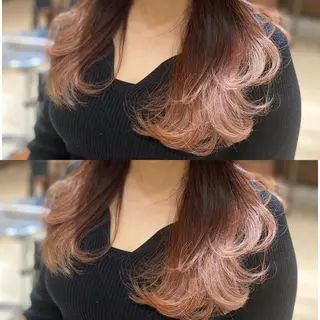 ロング 🍼顔周りカット/ レイヤー/小川華奈のヘアスタイル