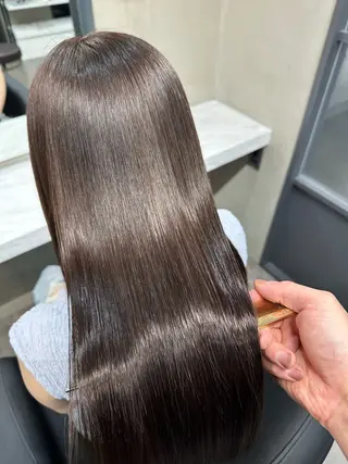 ロング Allen hair 田中勇次のヘアスタイル