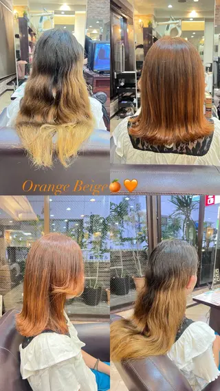 ミディアム カラー パーマご相談ください 楓(かえで)🦋のヘアスタイル