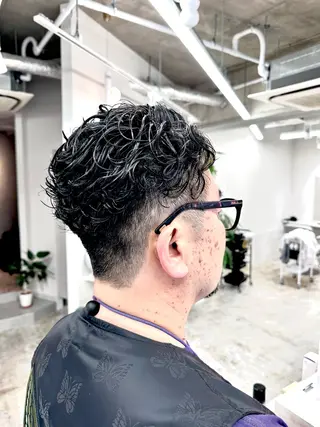 ショート パーマ メンズ 🌻スパニスト リョーセイ🌻のヘアスタイル