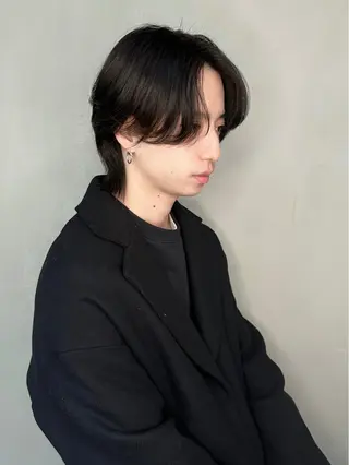 ミディアム パーマ メンズ メンズ特化 🦋KANOKO🦋のヘアスタイル