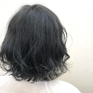 ショート カラー 艶カラー🌙縮毛矯正 /ボブ【Reina】のヘアスタイル
