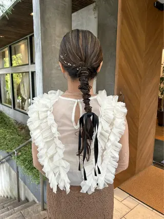 ヘアアレンジ lapis / soraのヘアスタイル