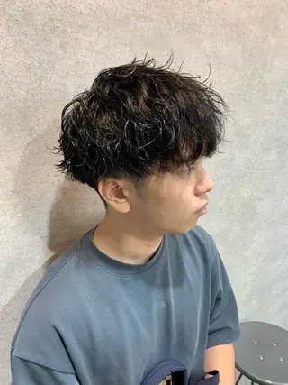 ショート パーマ メンズ ⚡️メンズ特化⚡️ RYUKIのヘアスタイル