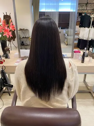 ロング 北崎 花のヘアスタイル