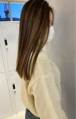 セミロング カラー 【代表】高山 一真のヘアスタイル