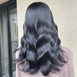 ロング カラー ヘアアレンジ 韓国レイヤー/ 顔周り💕田中将吾のヘアスタイル