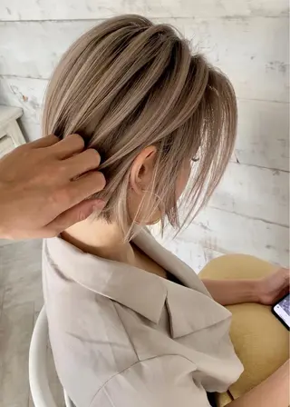 ショート カラー XELVE所属・髪質改善♠️ KENTAROのヘアスタイル