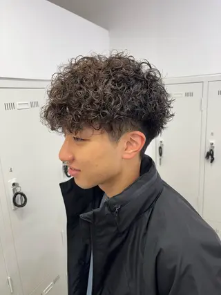 パーマ メンズ MEY HAIR CURLYS所属・パーマ /ボブパーマ Rico💜のヘアスタイル