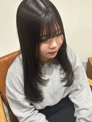 ロング Lumier de mashu所属・nana/ボブ/ レイヤーカットのヘアスタイル