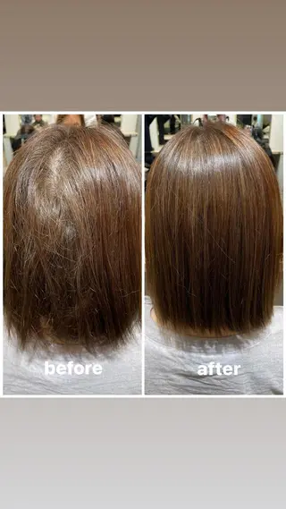 ミディアム 伊藤 まみのヘアスタイル