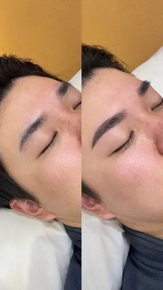 メンズ アイブロウ fiio brow 大阪梅田所属・fiio梅田店🎀 秋月優恵乃のマツエク・マツパデザイン