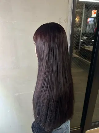 ロング カラー Rosso Hair＆SPA 大橋店所属・yuumi／透明感 カラー♩のヘアスタイル