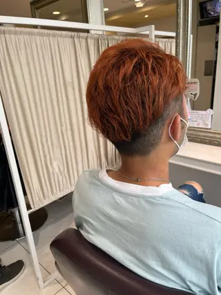 カラー メンズ 🍊オオノ リホ🍑のヘアスタイル