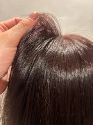 セミロング 艶髪໒꒱/透明感 カラー🍀_そら🪽のヘアスタイル