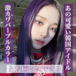 ロング カラー Yuto 複雑履歴 /ブリーチ/エクステのヘアスタイル