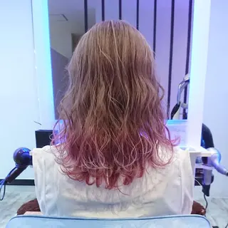 セミロング ヘアアレンジ 小林 伸行のヘアスタイル