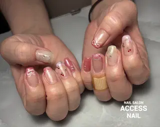 ネイル access nailのネイルデザイン