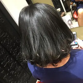 ミディアム 宮下 愛璃紗のヘアスタイル