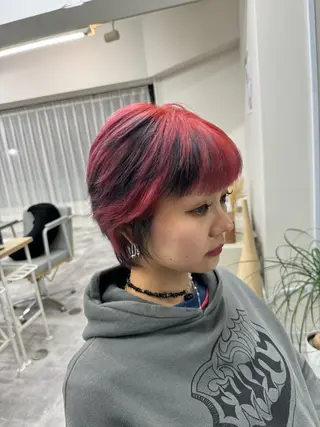 カラー PARK.なんば本店 ミルボンAujua認定サロン[パーク]所属・辻優太/韓国ヘア/メ ンズ/ダウンパーマのヘアスタイル