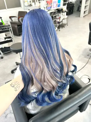ロング カラー Cielro【 シェイロ 】所属・Cielro/ダブル カラー/西田咲希のヘアスタイル