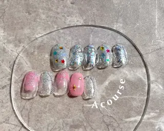 ネイル 0203ムニムサン 💙Mihoのネイルデザイン