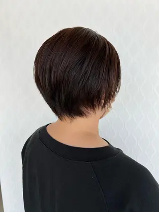 ショート 大石 祐那のヘアスタイル